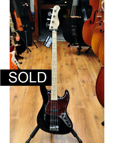 Sadowsky MetroExpress 21 Fret Vintage JJ Maple 4 Solid Black High Polish